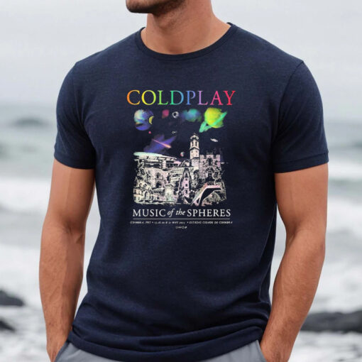 Coldplay Music Of The Spheres Estadio Cidade De Coimbra Prt 2023 Shirts