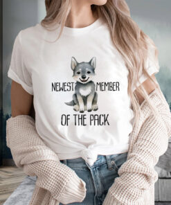 Cute Dog Newest Member Of The Pack T-Shirts