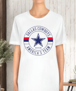 Dallas Cowboys Honor America's Team T-Shirt