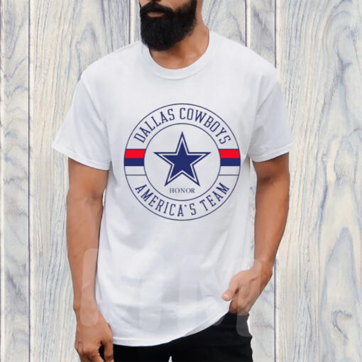 Dallas Cowboys Honor America's Team TShirt