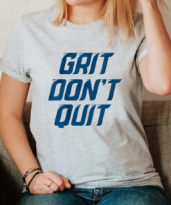 Detroit Grit Don't Quit Shirts