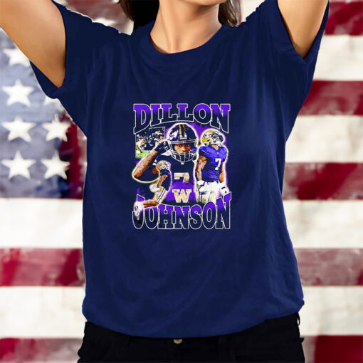 Dillon Johnson Washington Huskies Football T-Shirts