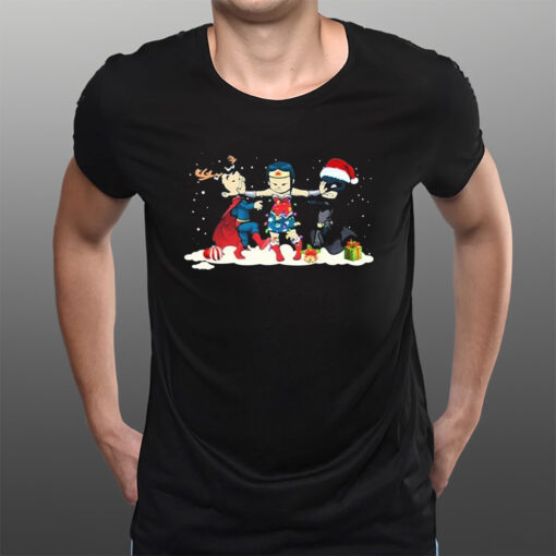 Doctor Strange, Wonder Woman And Batman Merry Christmas T-Shirts