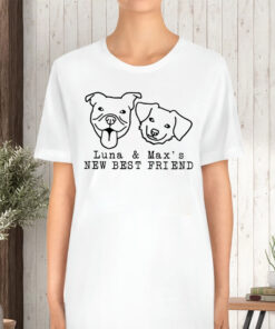 Dogs Face Luna And Max’s New Best Friend Classic T-Shirt