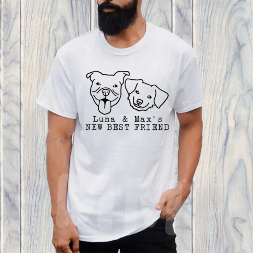 Dogs Face Luna And Max’s New Best Friend Classic TShirt