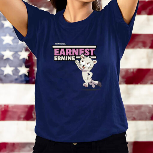 Earnest Ermine Character Comfort T-Shirts