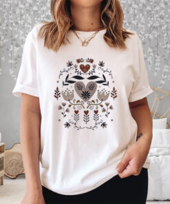 Folk Art Cottage Core Boho Cottage Aesthetic Clothing Shirt