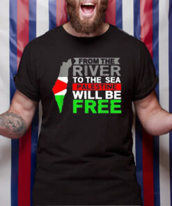 From The River To The Sea Palestine Will Be Free Men T-Shirt