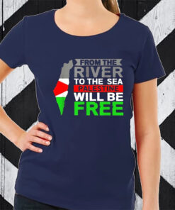 From The River To The Sea Palestine Will Be Free Men TShirt