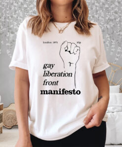 Gay Liberation Front Manifesto Shirts