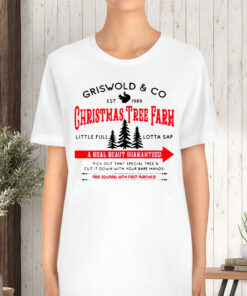 Griswolds Tree Farm Fun Old Fashioned Family Christmas TShirt