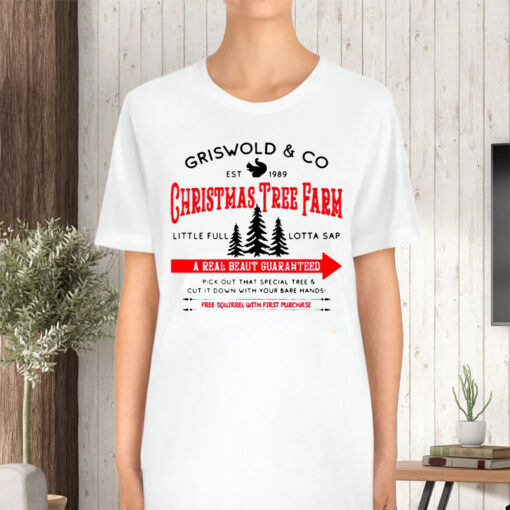 Griswolds Tree Farm Fun Old Fashioned Family Christmas TShirt