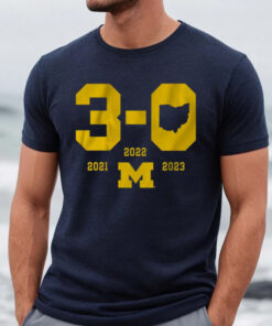 MICHIGAN FOOTBALL 3-0 IN THE GAME Shirts