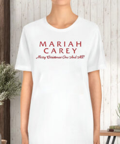 Mariah Carey Merry Christmas One And All Tour 2023 T-Shirt