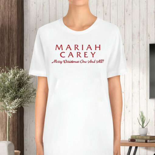 Mariah Carey Merry Christmas One And All Tour 2023 T-Shirt