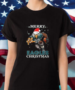 Merry Eagles Christmas Shirt