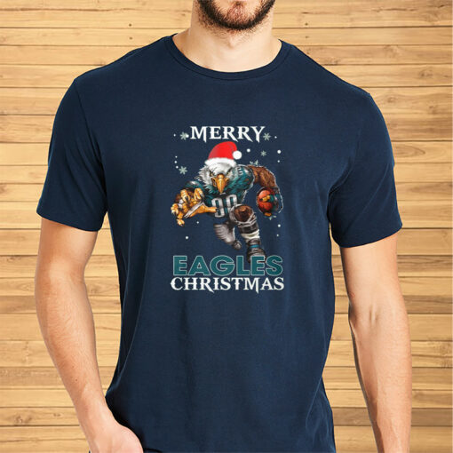 Merry Eagles Christmas Shirts