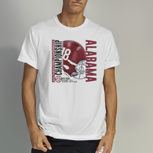 Original 2023 SEC Southeastern Conference Championship Alabama Crimson Tide Vs Georgia Bulldogs Shirt