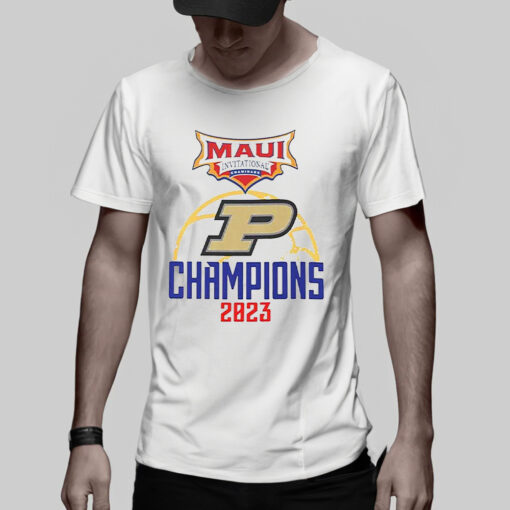 Purdue Maui Invitational Champions 2023 TShirt