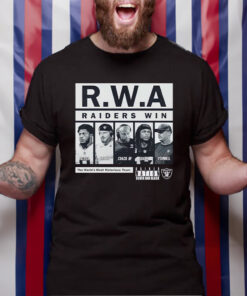 RWA Raider Win The Worlds Most Notorious Team T-Shirt