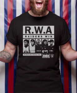 RWA Raider Win The Worlds Most Notoriout Team T-Shirt