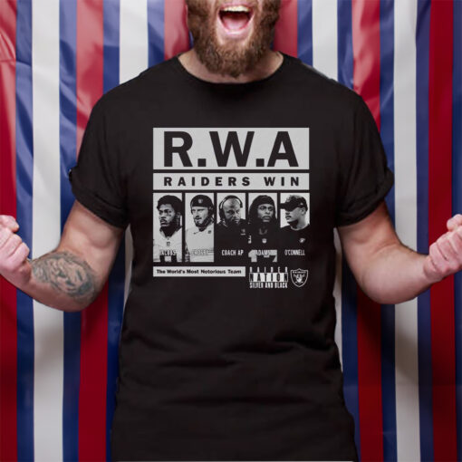 RWA Raider Win The Worlds Most Notoriout Team T-Shirt