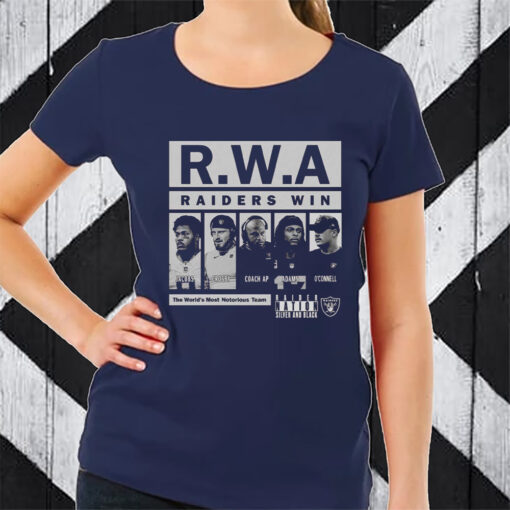 RWA Raider Win The Worlds Most Notoriout Team TShirt