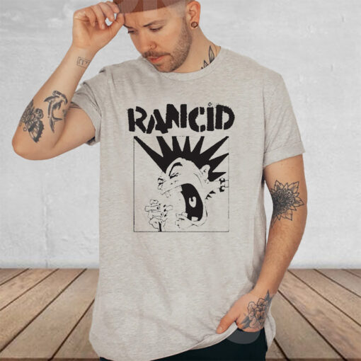 Rancid Screaming Mohawk Green TShirt