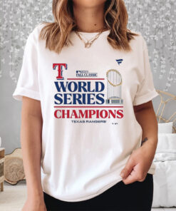 Rangers 2023 World Series Champions Locker Room Shirt