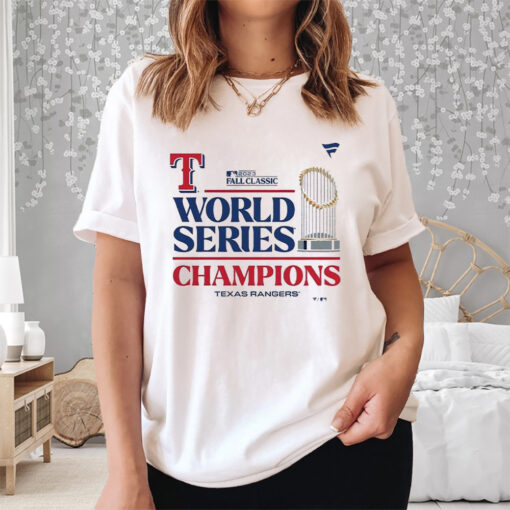 Rangers 2023 World Series Champions Locker Room Shirt