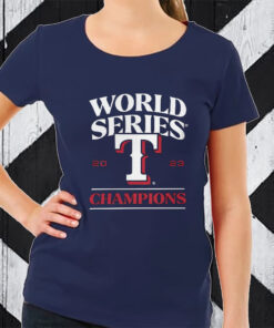 Rangers Branded 2023 World Series Champions 2023 T-Shirt