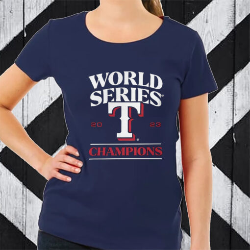 Rangers Branded 2023 World Series Champions 2023 T-Shirt