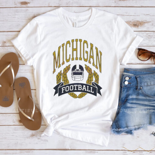 Retro Michigan Football Ncaa T-Shirt