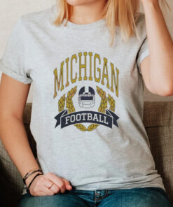 Retro Michigan Football Ncaa TShirt