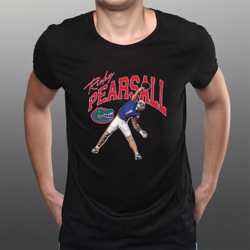 Ricky Pearsall Florida Gators Caricature T-Shirtt