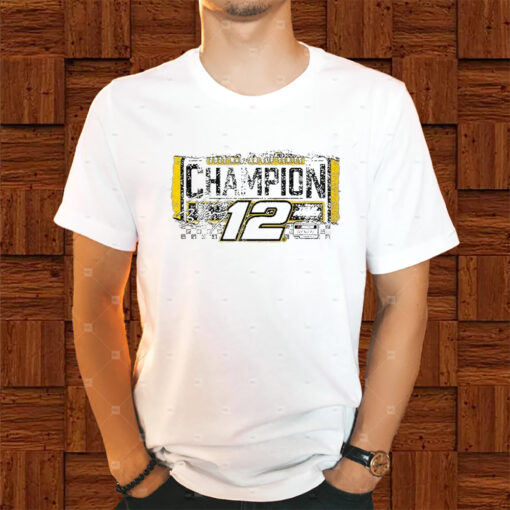 Ryan Blaney Team Penske Women’s 2023 NASCAR Cup Series Champion Shirt