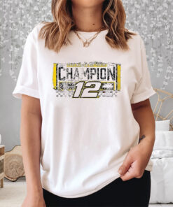 Ryan Blaney Team Penske Women’s 2023 NASCAR Cup Series Champion Shirts