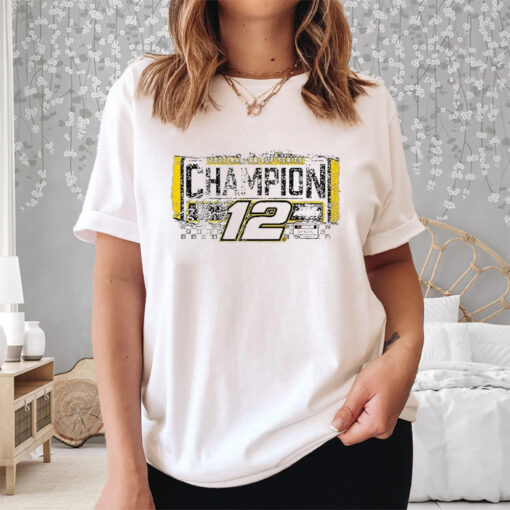 Ryan Blaney Team Penske Women’s 2023 NASCAR Cup Series Champion Shirts