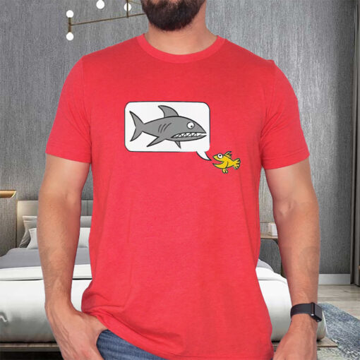 Shark Word Balloon T-Shirt