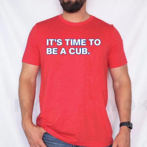 Shohei Ohtani It’s Time To Be A Cub T-Shirt