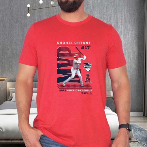 Shohei Ohtani Los Angeles Angels Fanatics Branded 2023 Al Mvp T-Shirt