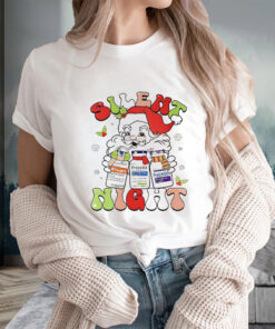 Silent Night Christmas Sweat T-Shirts