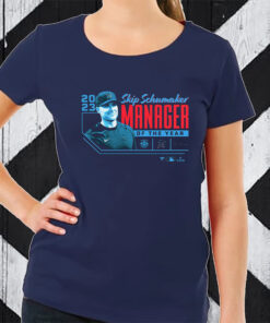 Skip Schumaker Miami Marlins 2023 Nl Manager Of The Year T-Shirt