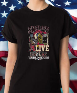 Snakes Alive Dbacks World Series 2023 Shirt