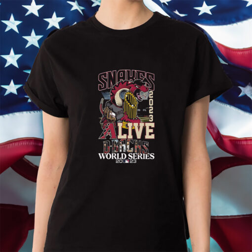 Snakes Alive Dbacks World Series 2023 Shirt