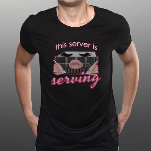 Snazzyseagull This Server Is Serving T-Shirtt