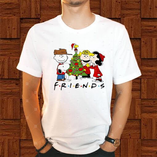 Snoopy Friend Xmas Tree Shirt