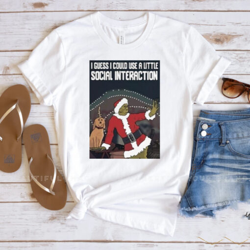 Social interaction grinch Christmas T-Shirtt