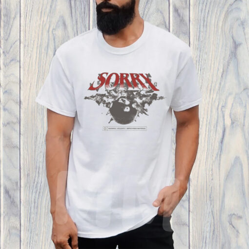 Sorry Bomb Warning Violently Improvised Material T-Shirt