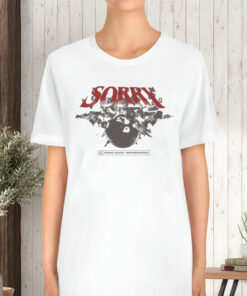 Sorry Bomb Warning Violently Improvised Material TShirt